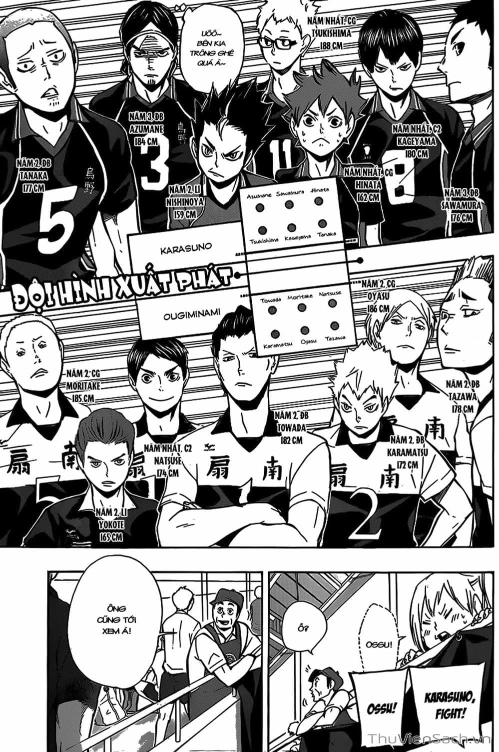Truyện Tranh Vua Bóng Chuyền Haikyuu trang 6