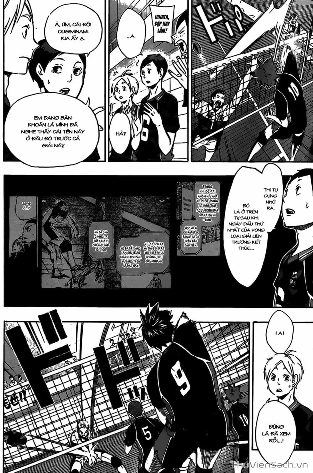 Truyện Tranh Vua Bóng Chuyền Haikyuu trang 6