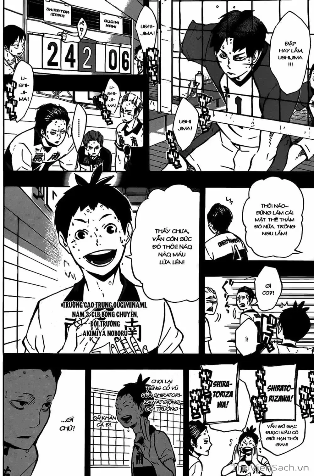 Truyện Tranh Vua Bóng Chuyền Haikyuu trang 6