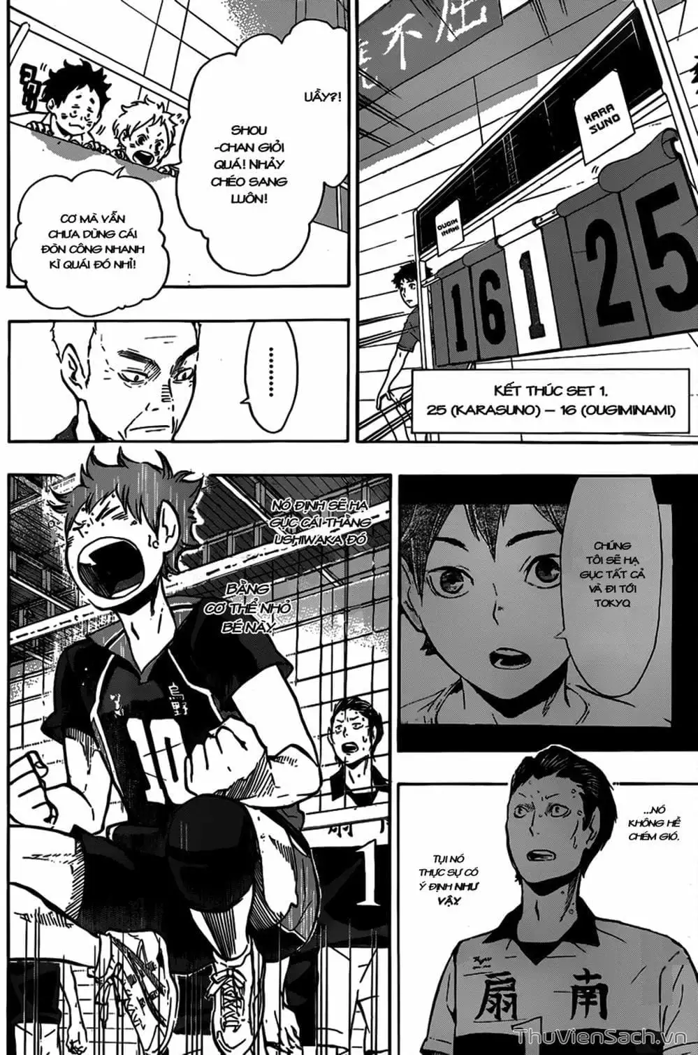 Truyện Tranh Vua Bóng Chuyền Haikyuu trang 6