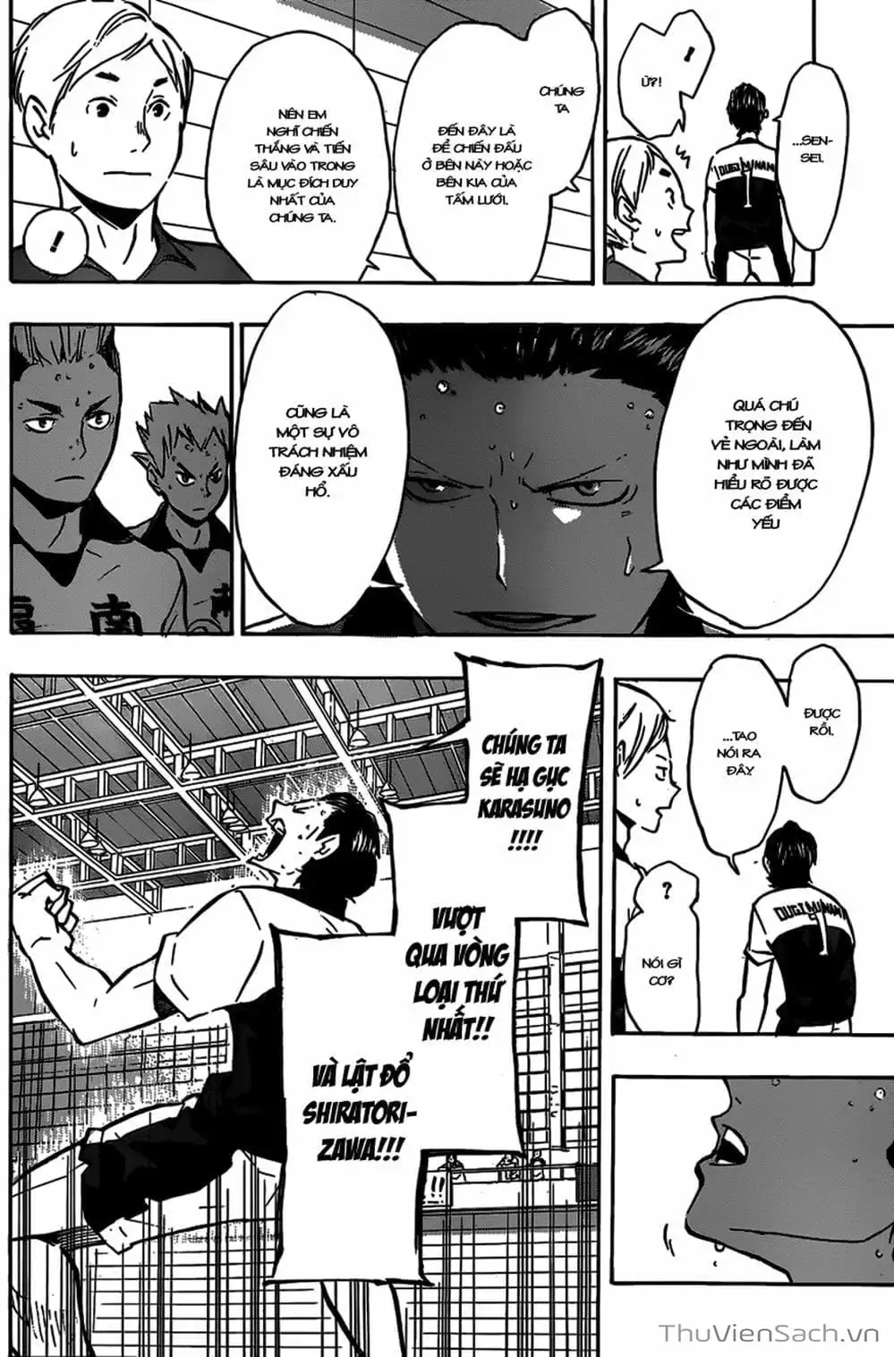 Truyện Tranh Vua Bóng Chuyền Haikyuu trang 6