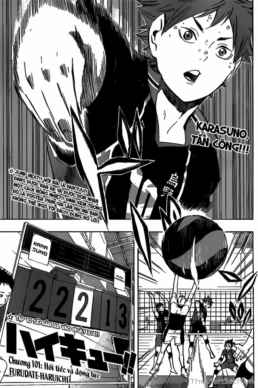 Truyện Tranh Vua Bóng Chuyền Haikyuu trang 6