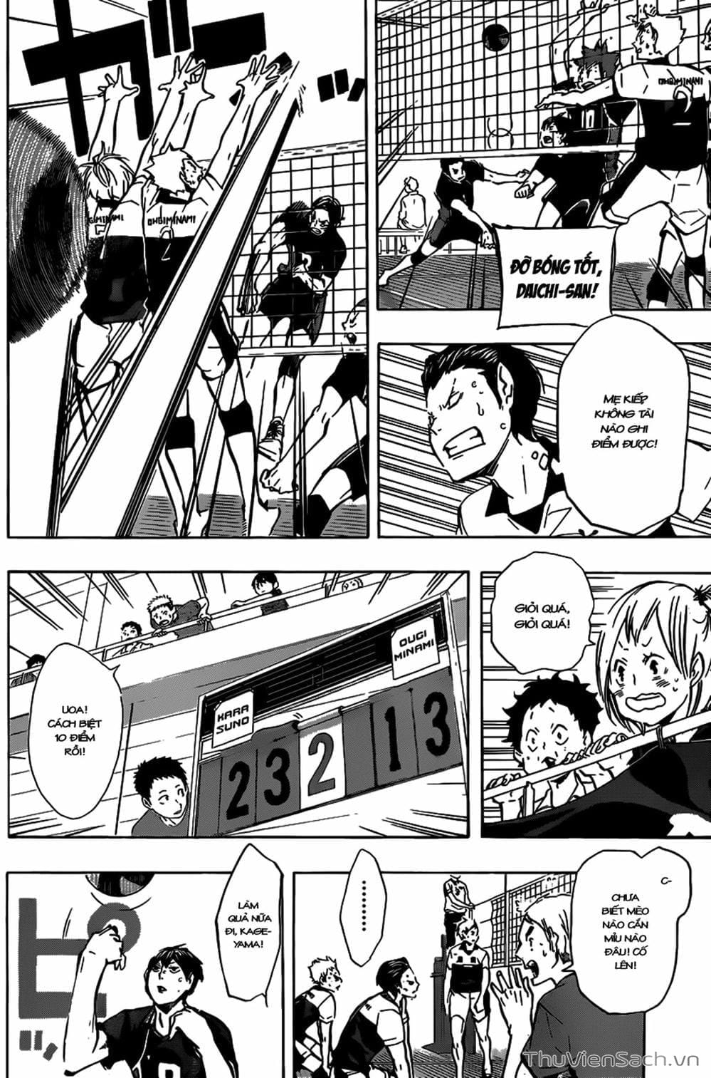 Truyện Tranh Vua Bóng Chuyền Haikyuu trang 6