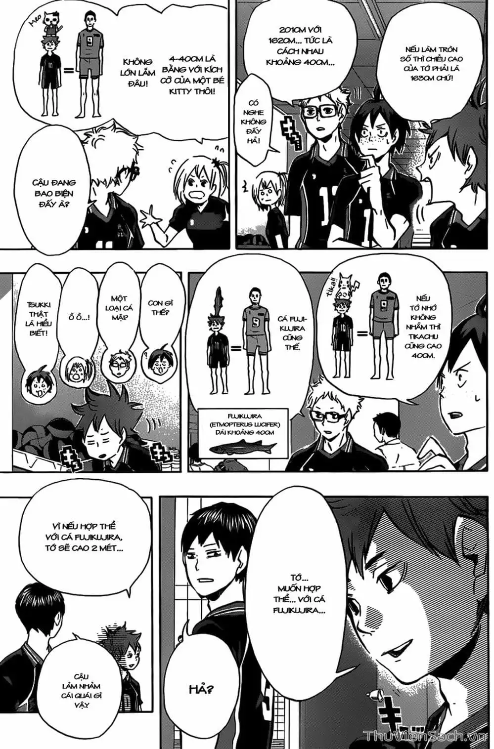 Truyện Tranh Vua Bóng Chuyền Haikyuu trang 6