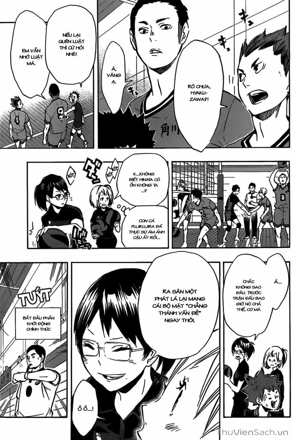 Truyện Tranh Vua Bóng Chuyền Haikyuu trang 6