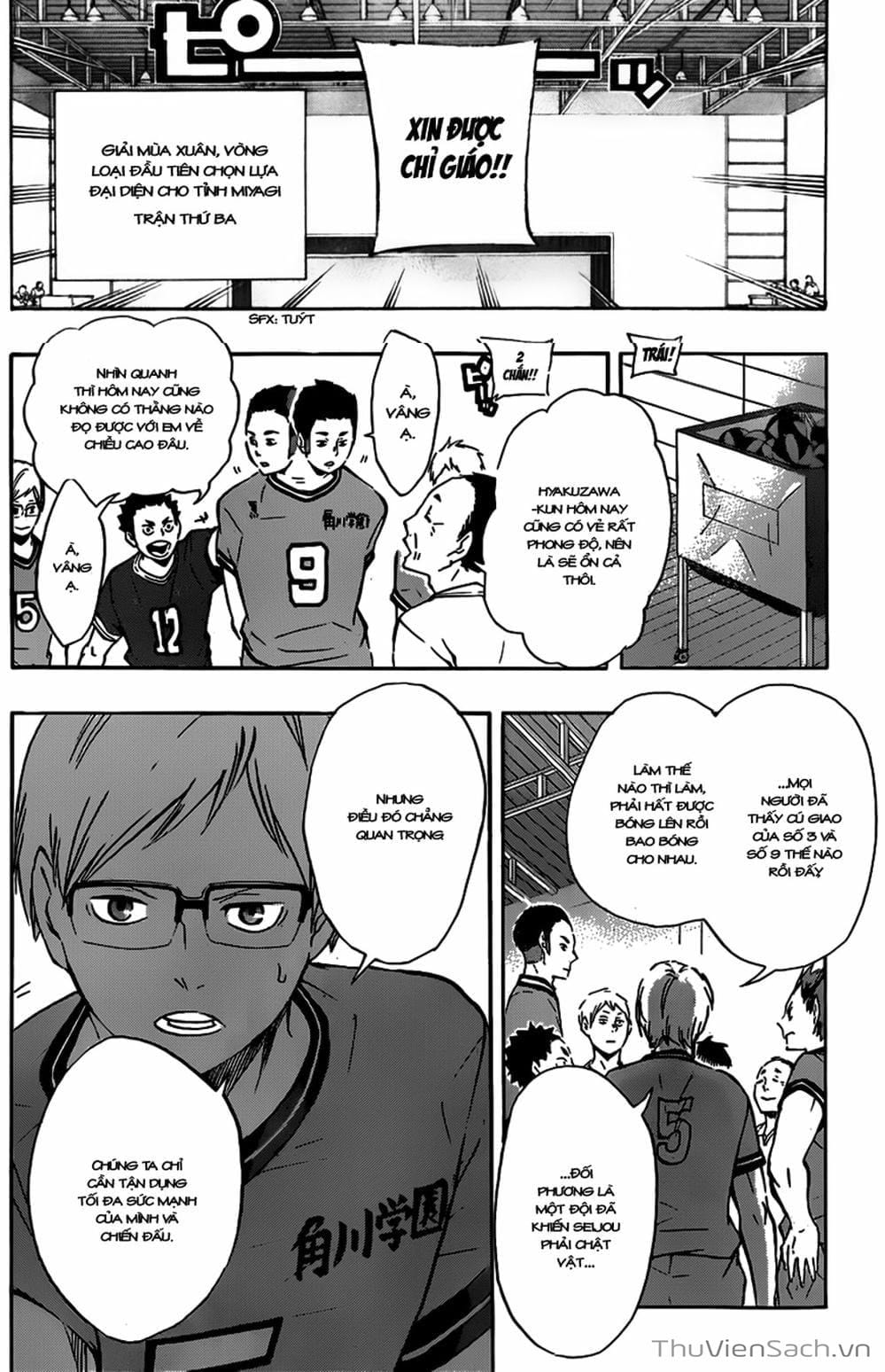 Truyện Tranh Vua Bóng Chuyền Haikyuu trang 6