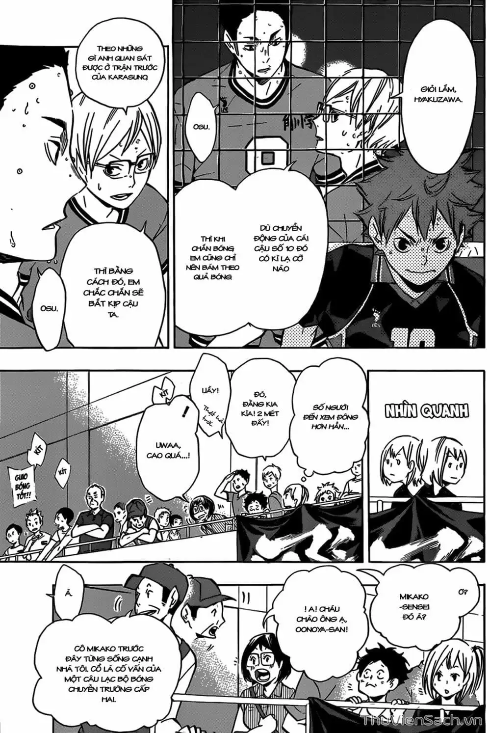 Truyện Tranh Vua Bóng Chuyền Haikyuu trang 6