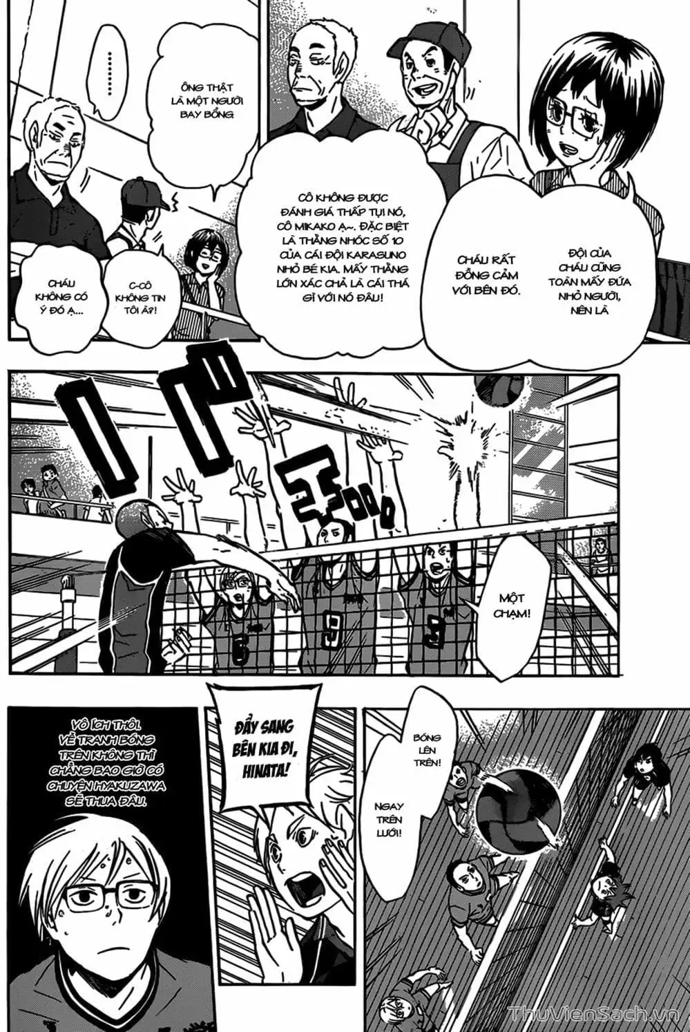 Truyện Tranh Vua Bóng Chuyền Haikyuu trang 6