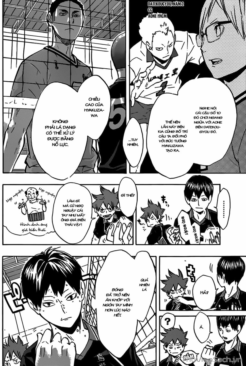 Truyện Tranh Vua Bóng Chuyền Haikyuu trang 6