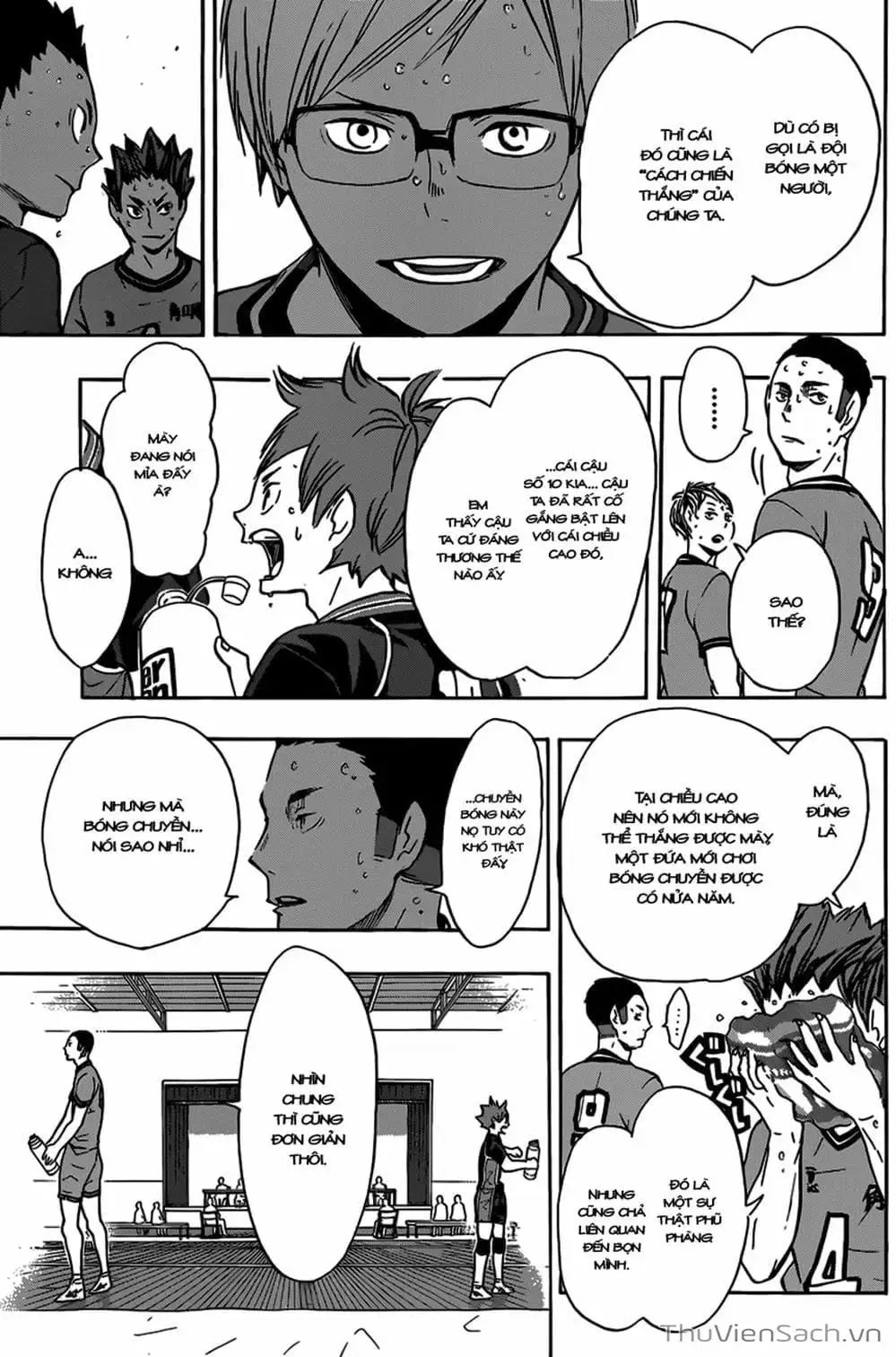 Truyện Tranh Vua Bóng Chuyền Haikyuu trang 6