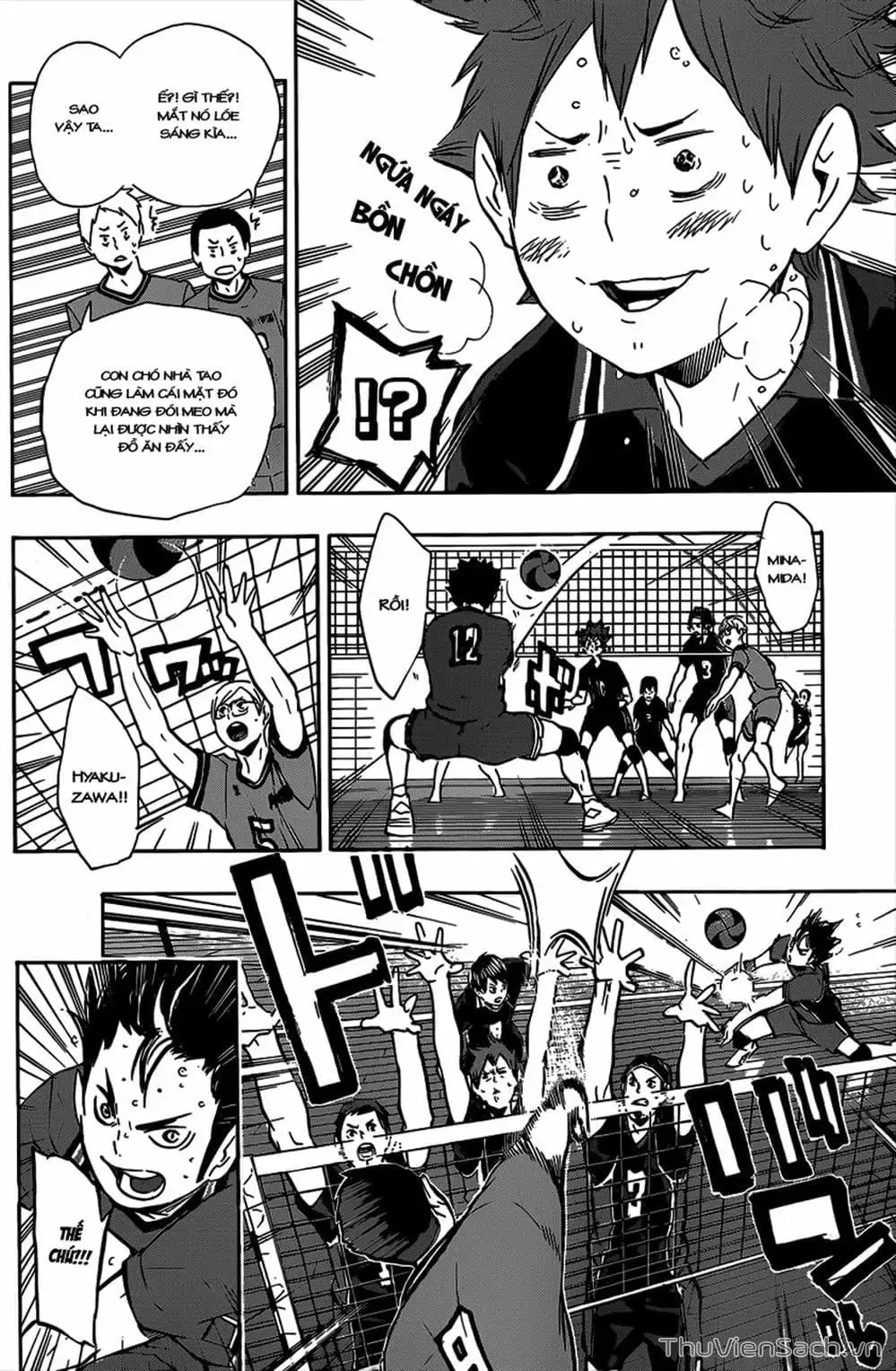 Truyện Tranh Vua Bóng Chuyền Haikyuu trang 6