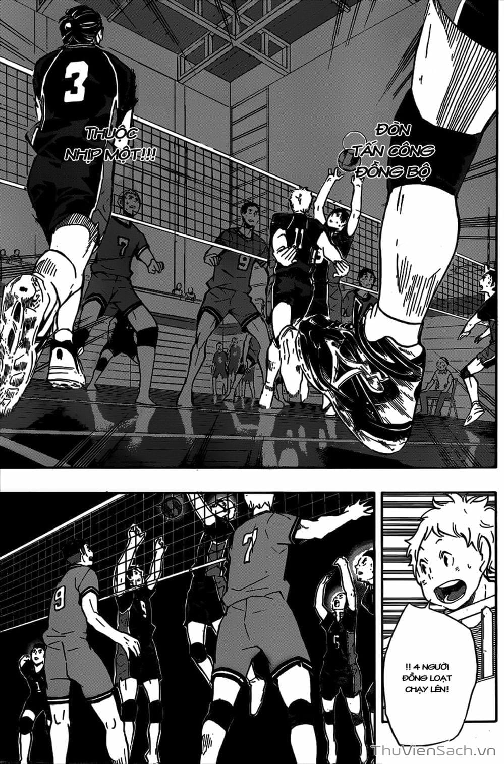 Truyện Tranh Vua Bóng Chuyền Haikyuu trang 6
