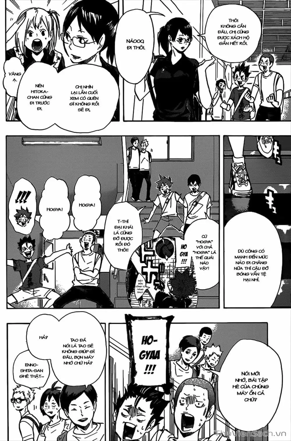 Truyện Tranh Vua Bóng Chuyền Haikyuu trang 6