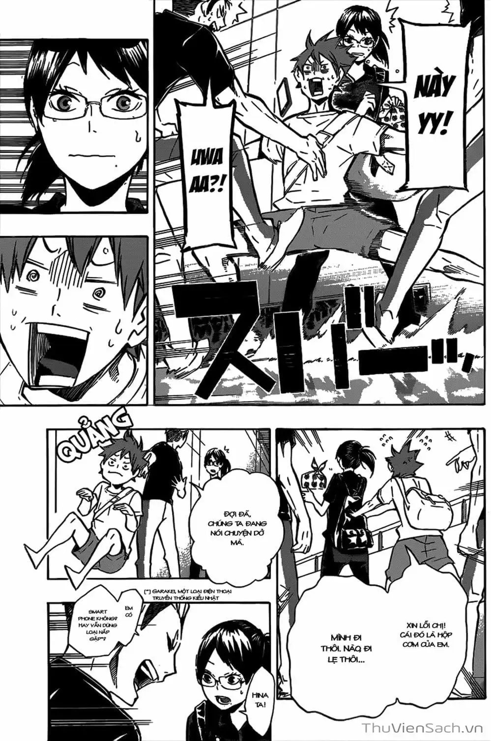 Truyện Tranh Vua Bóng Chuyền Haikyuu trang 6