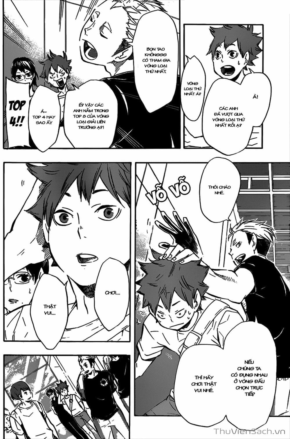 Truyện Tranh Vua Bóng Chuyền Haikyuu trang 6