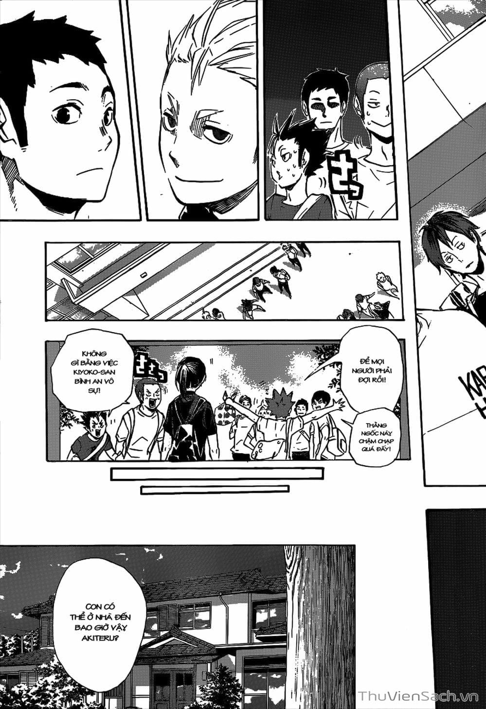 Truyện Tranh Vua Bóng Chuyền Haikyuu trang 6