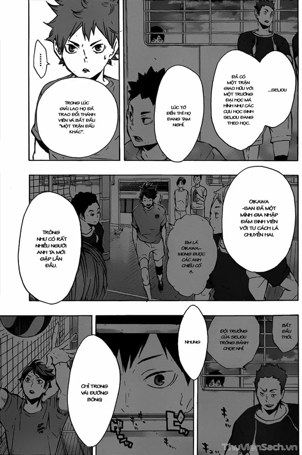 Truyện Tranh Vua Bóng Chuyền Haikyuu trang 6