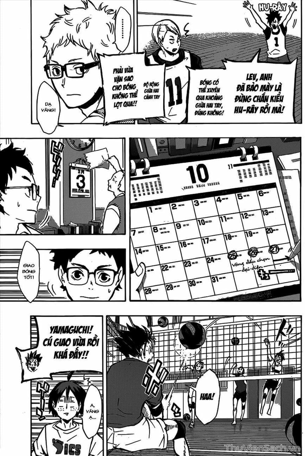 Truyện Tranh Vua Bóng Chuyền Haikyuu trang 6