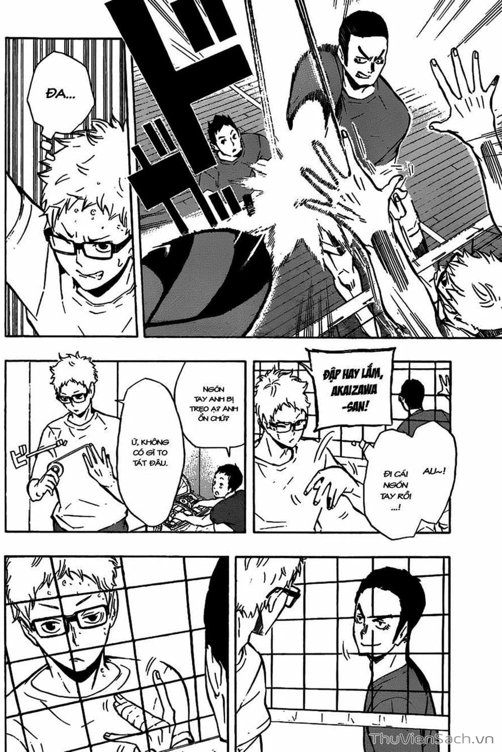 Truyện Tranh Vua Bóng Chuyền Haikyuu trang 6