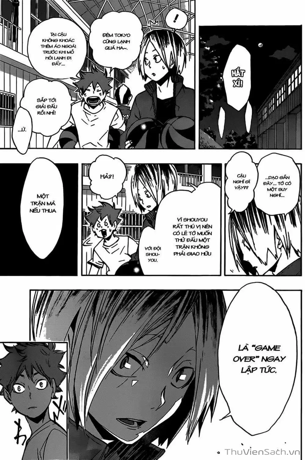 Truyện Tranh Vua Bóng Chuyền Haikyuu trang 6