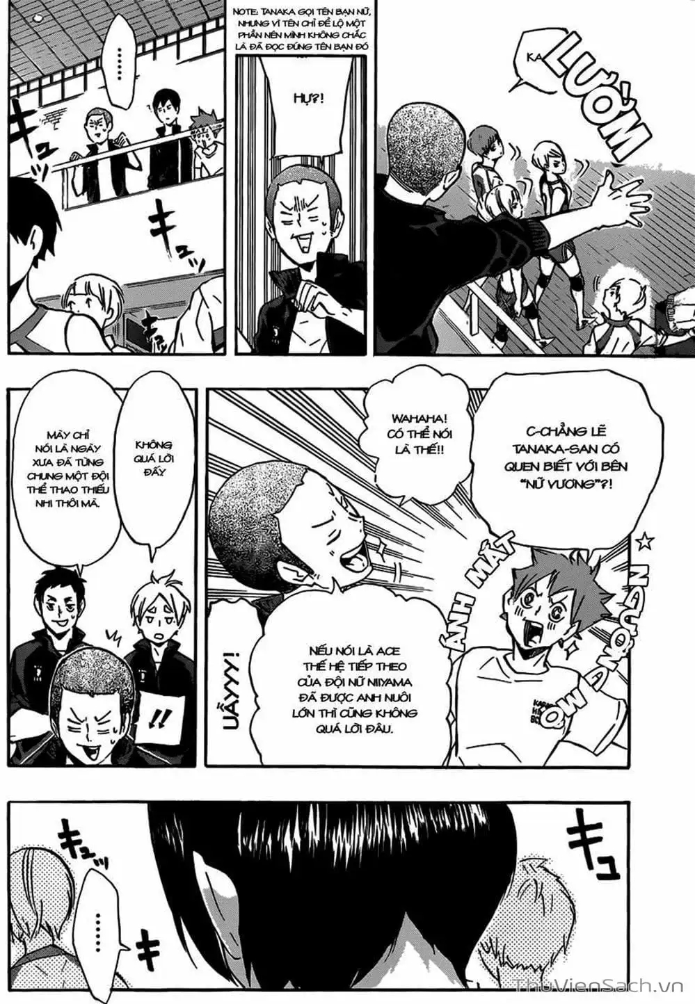 Truyện Tranh Vua Bóng Chuyền Haikyuu trang 6