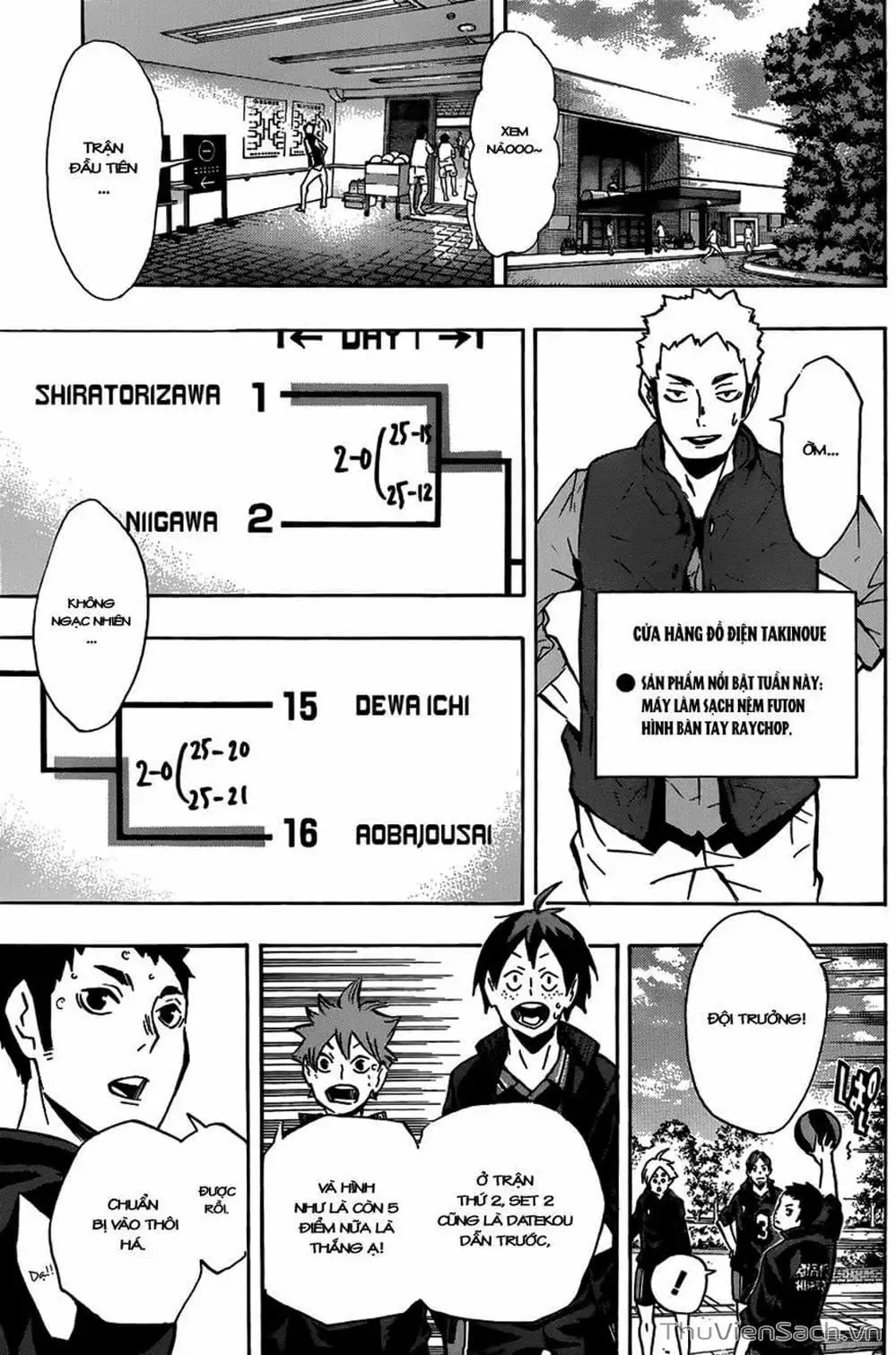 Truyện Tranh Vua Bóng Chuyền Haikyuu trang 6