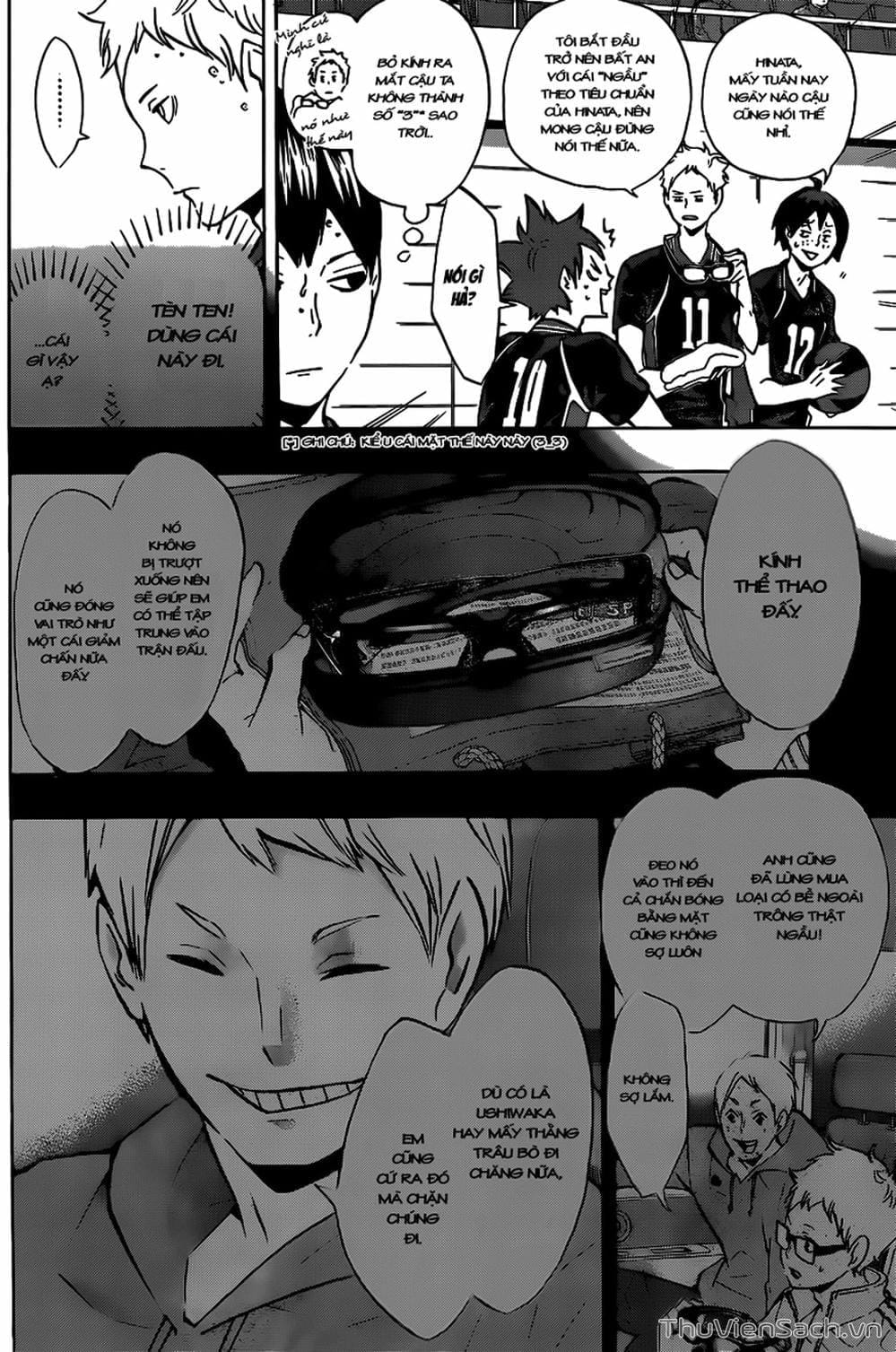 Truyện Tranh Vua Bóng Chuyền Haikyuu trang 6
