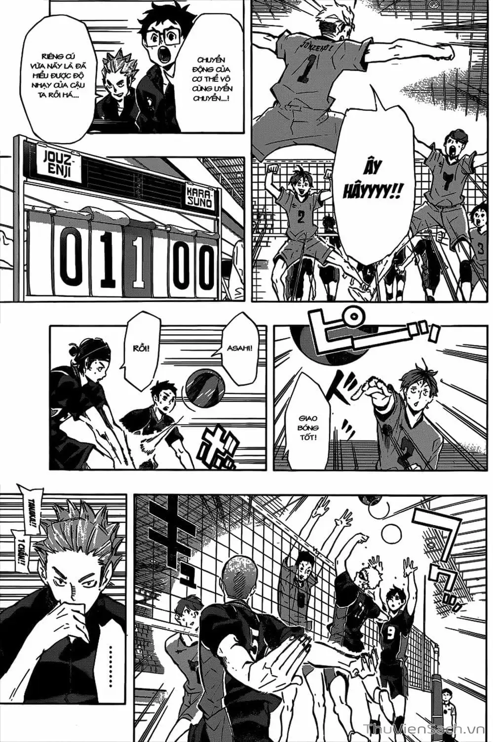 Truyện Tranh Vua Bóng Chuyền Haikyuu trang 6