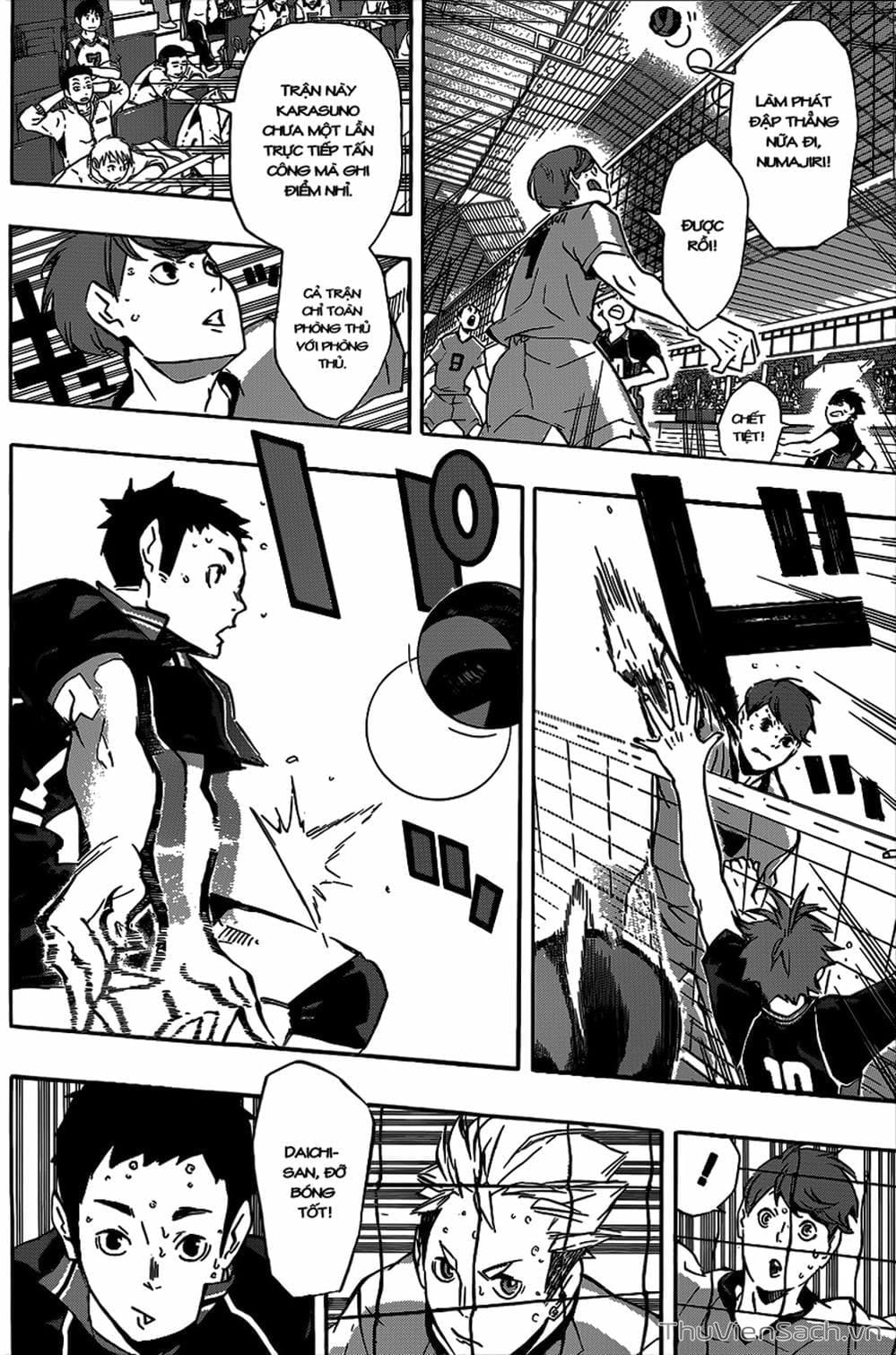 Truyện Tranh Vua Bóng Chuyền Haikyuu trang 6