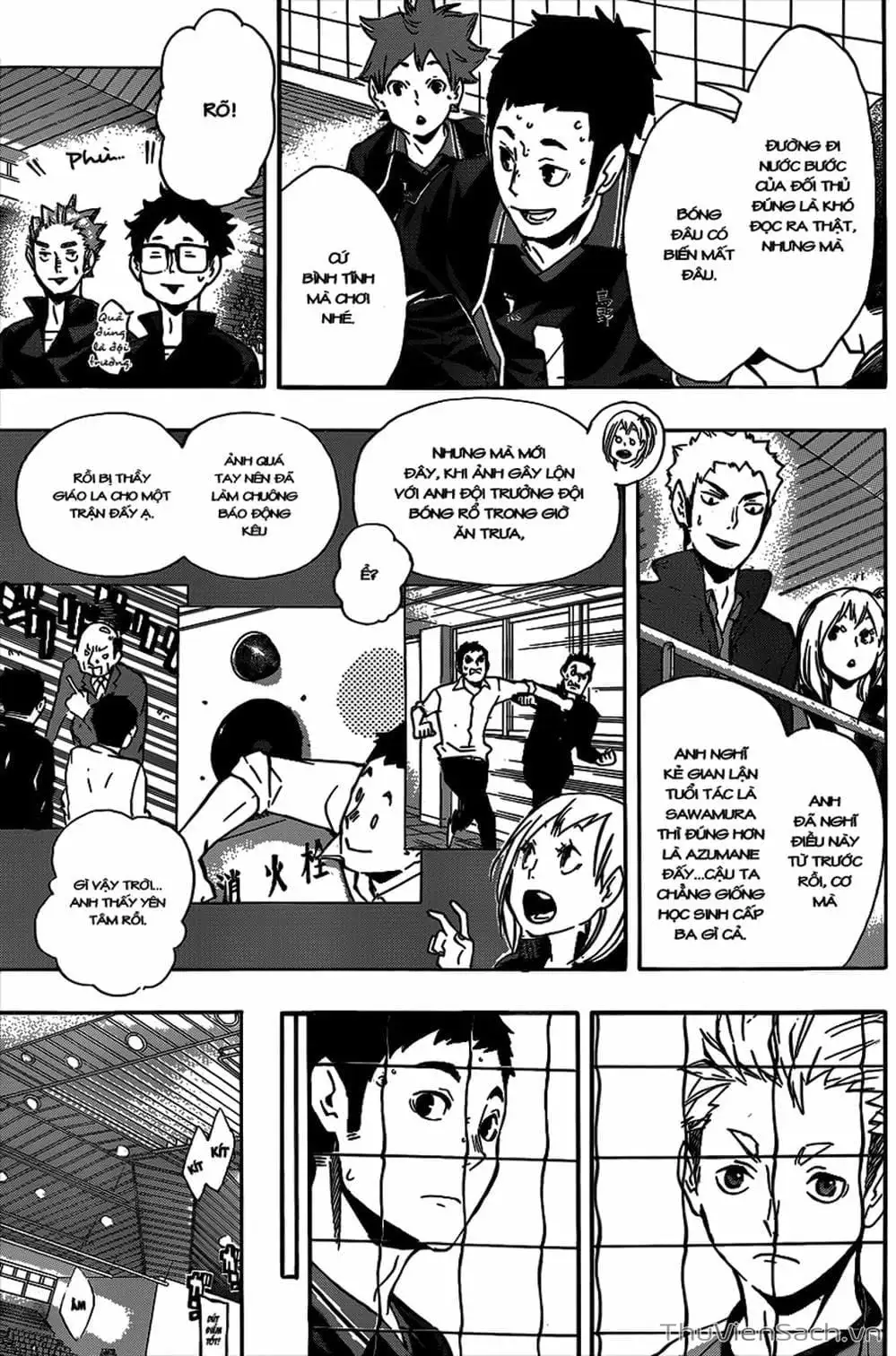 Truyện Tranh Vua Bóng Chuyền Haikyuu trang 6