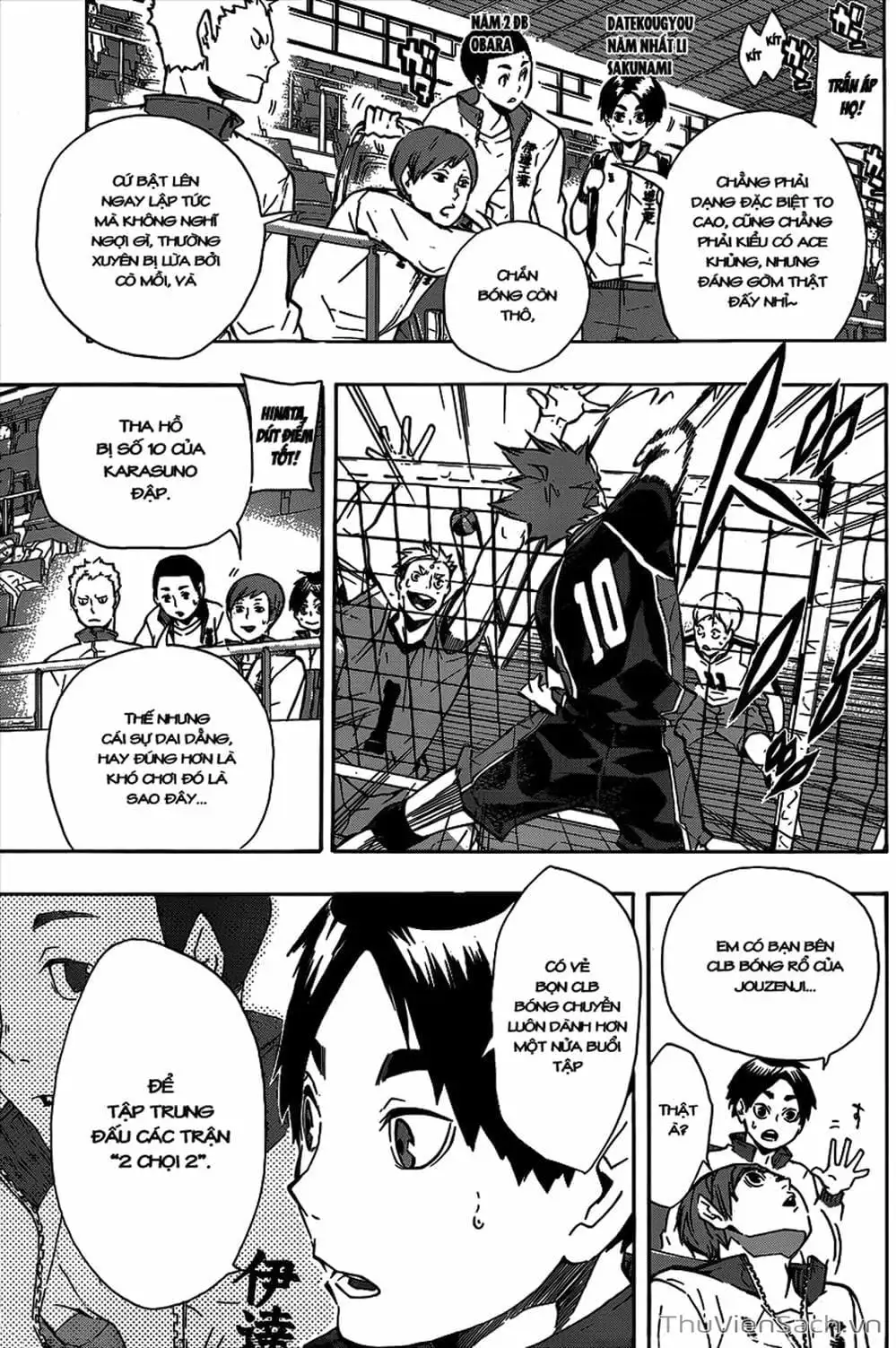 Truyện Tranh Vua Bóng Chuyền Haikyuu trang 6