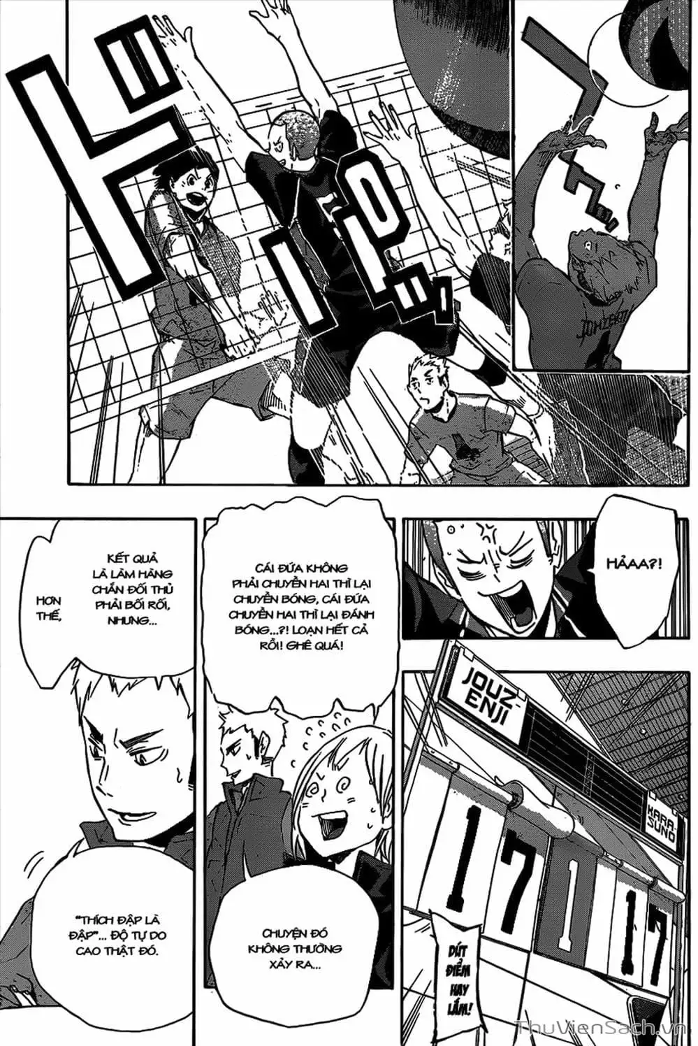 Truyện Tranh Vua Bóng Chuyền Haikyuu trang 6