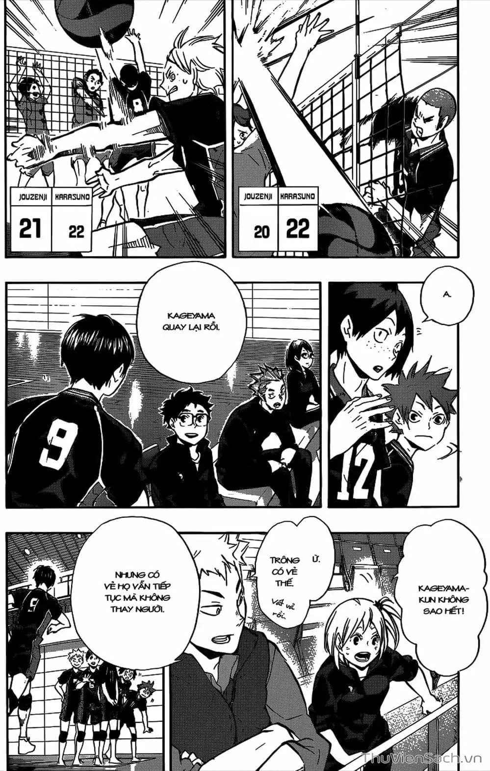 Truyện Tranh Vua Bóng Chuyền Haikyuu trang 6