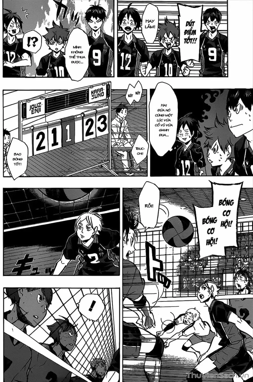 Truyện Tranh Vua Bóng Chuyền Haikyuu trang 6
