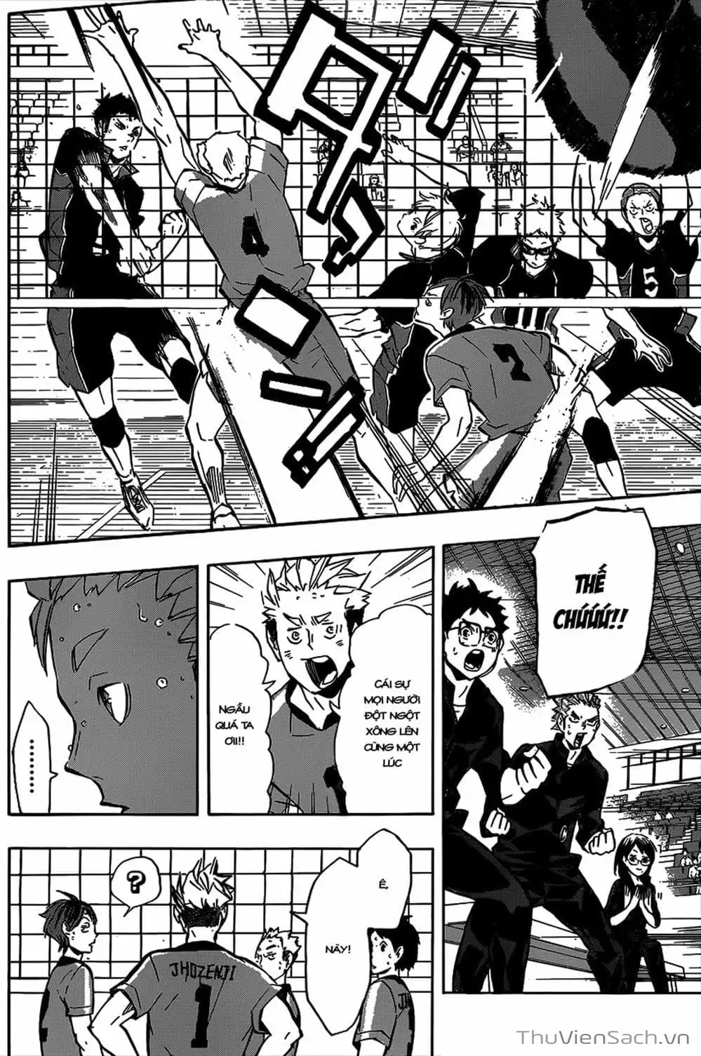 Truyện Tranh Vua Bóng Chuyền Haikyuu trang 6