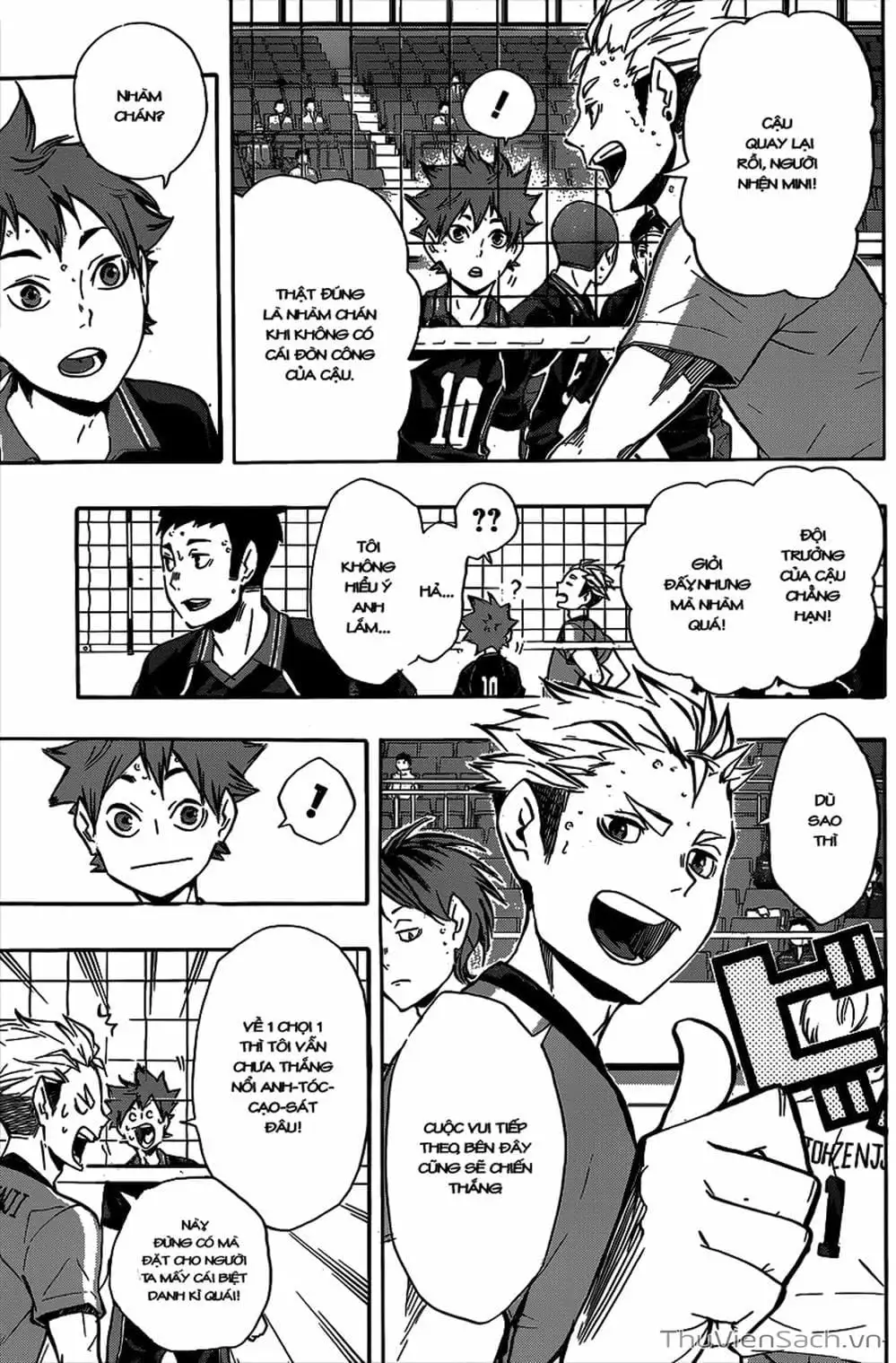 Truyện Tranh Vua Bóng Chuyền Haikyuu trang 6
