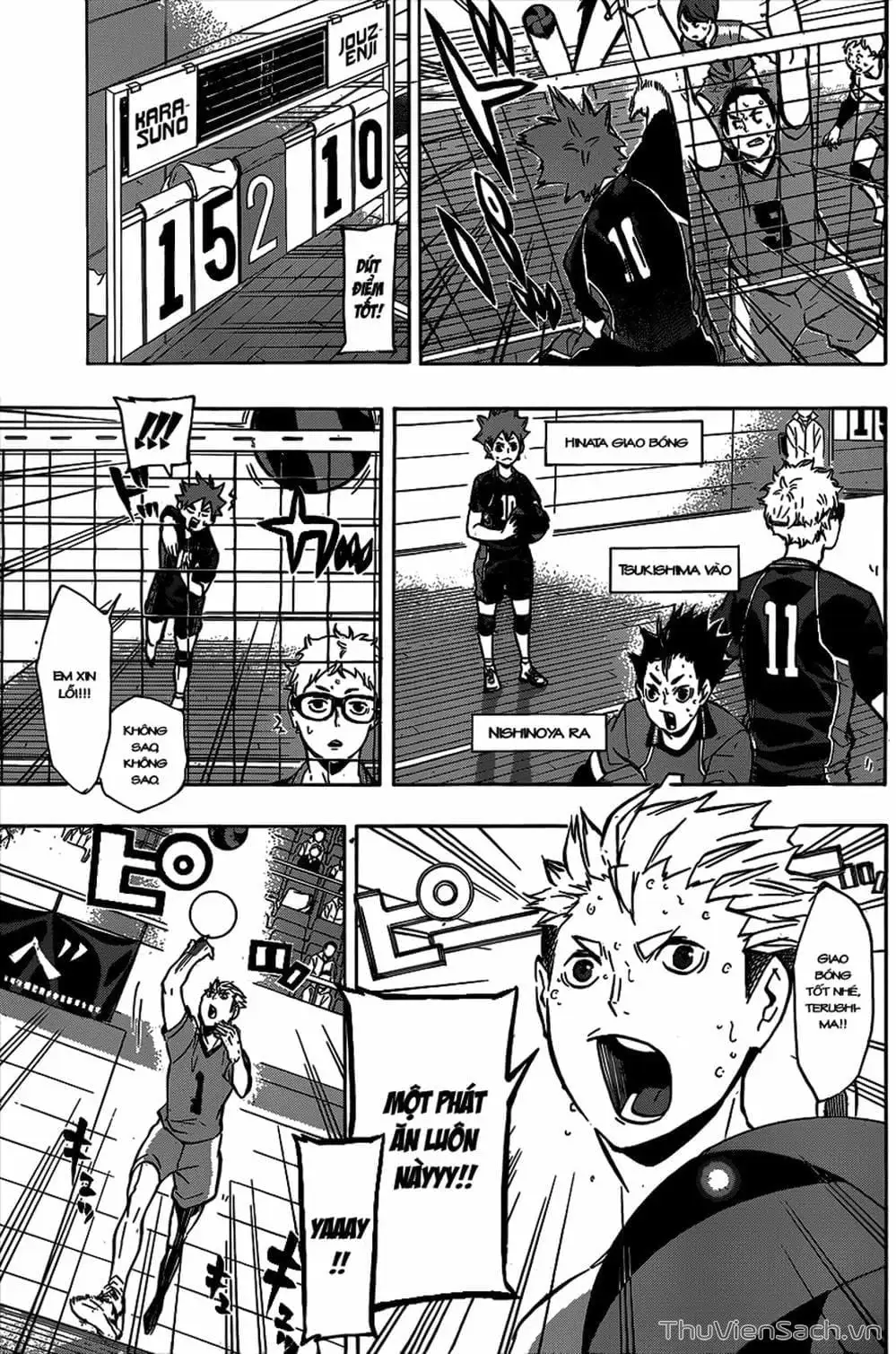 Truyện Tranh Vua Bóng Chuyền Haikyuu trang 6