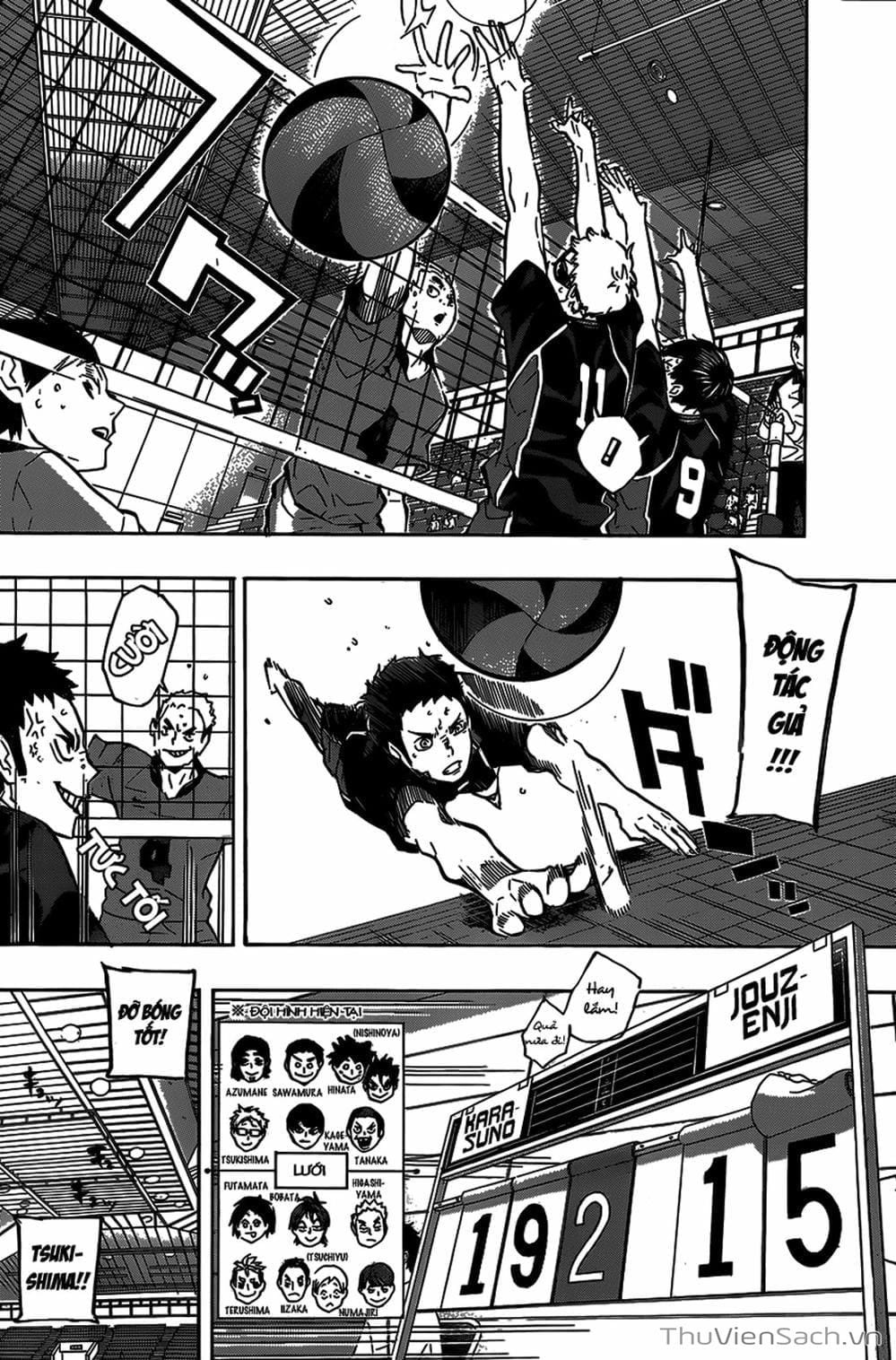 Truyện Tranh Vua Bóng Chuyền Haikyuu trang 6