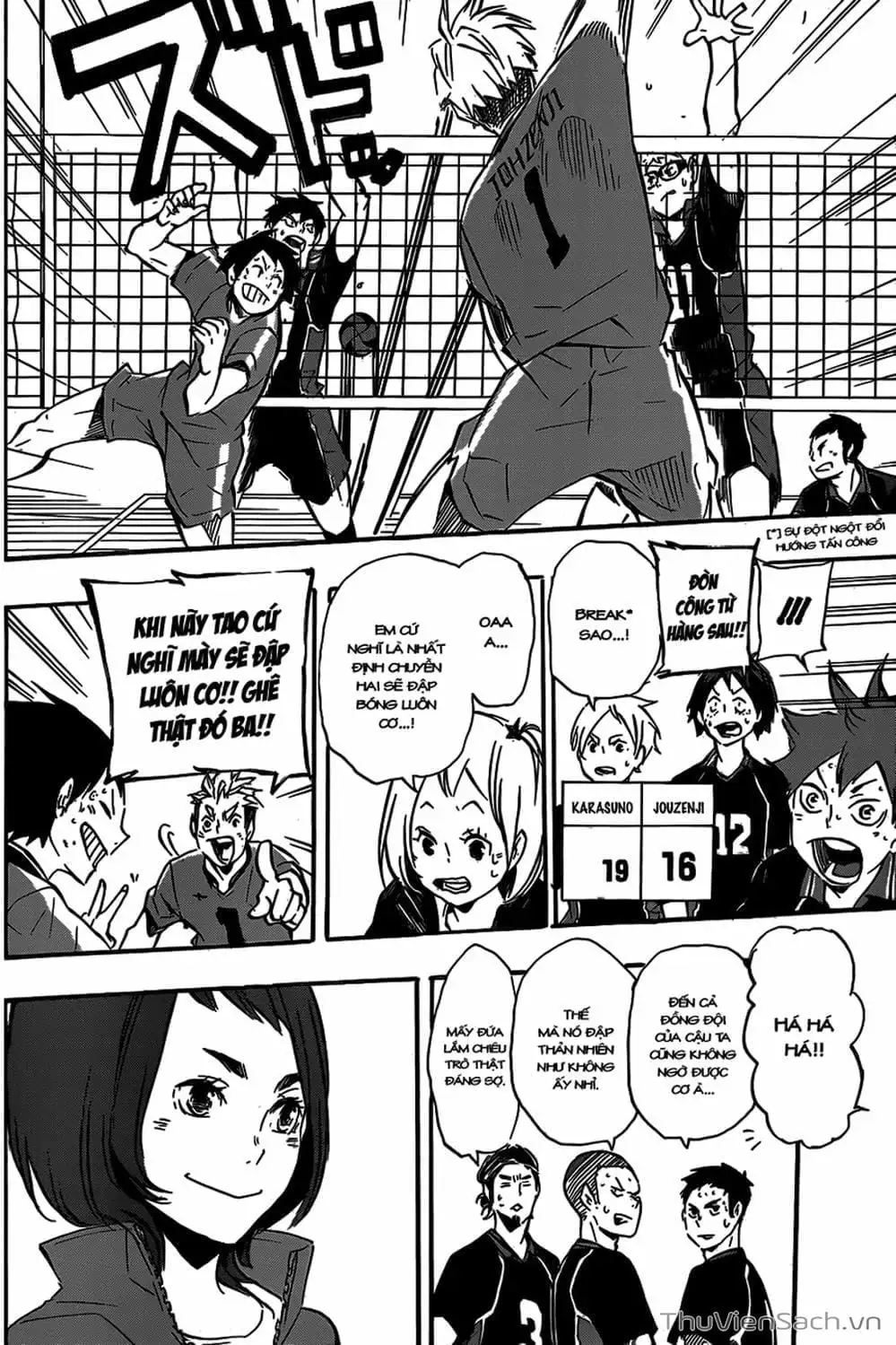 Truyện Tranh Vua Bóng Chuyền Haikyuu trang 6