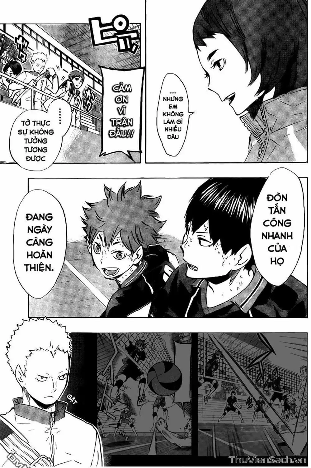 Truyện Tranh Vua Bóng Chuyền Haikyuu trang 6
