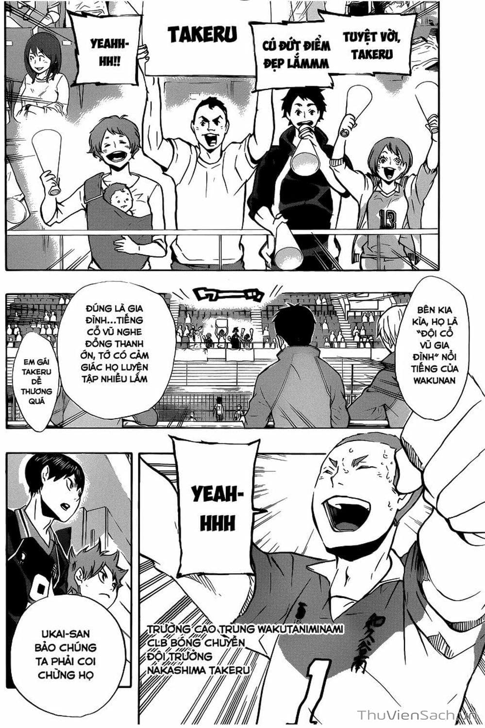 Truyện Tranh Vua Bóng Chuyền Haikyuu trang 6