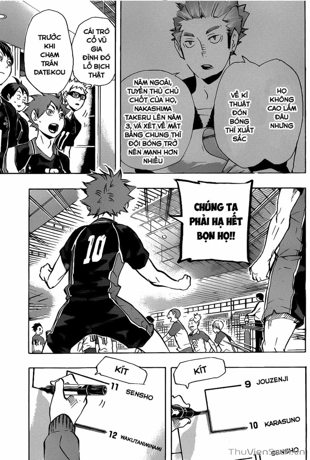 Truyện Tranh Vua Bóng Chuyền Haikyuu trang 6