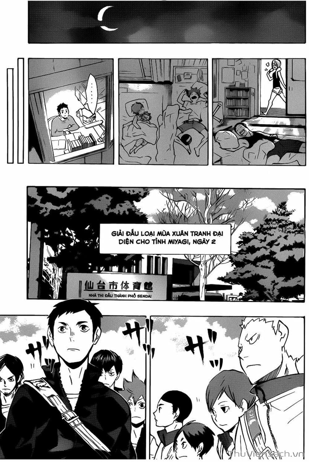 Truyện Tranh Vua Bóng Chuyền Haikyuu trang 6
