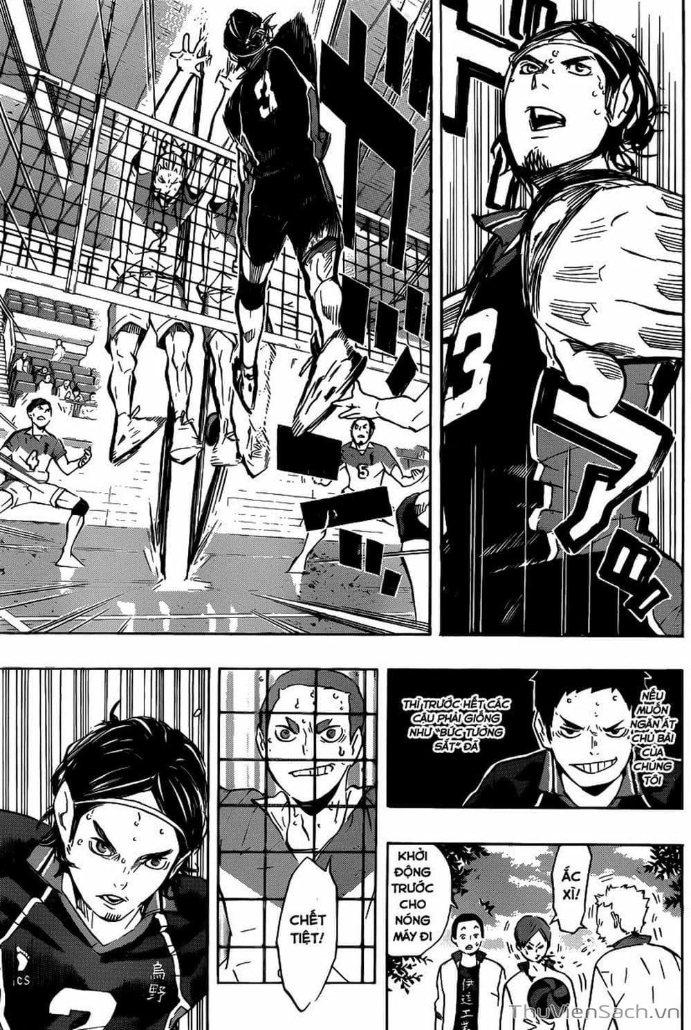 Truyện Tranh Vua Bóng Chuyền Haikyuu trang 6