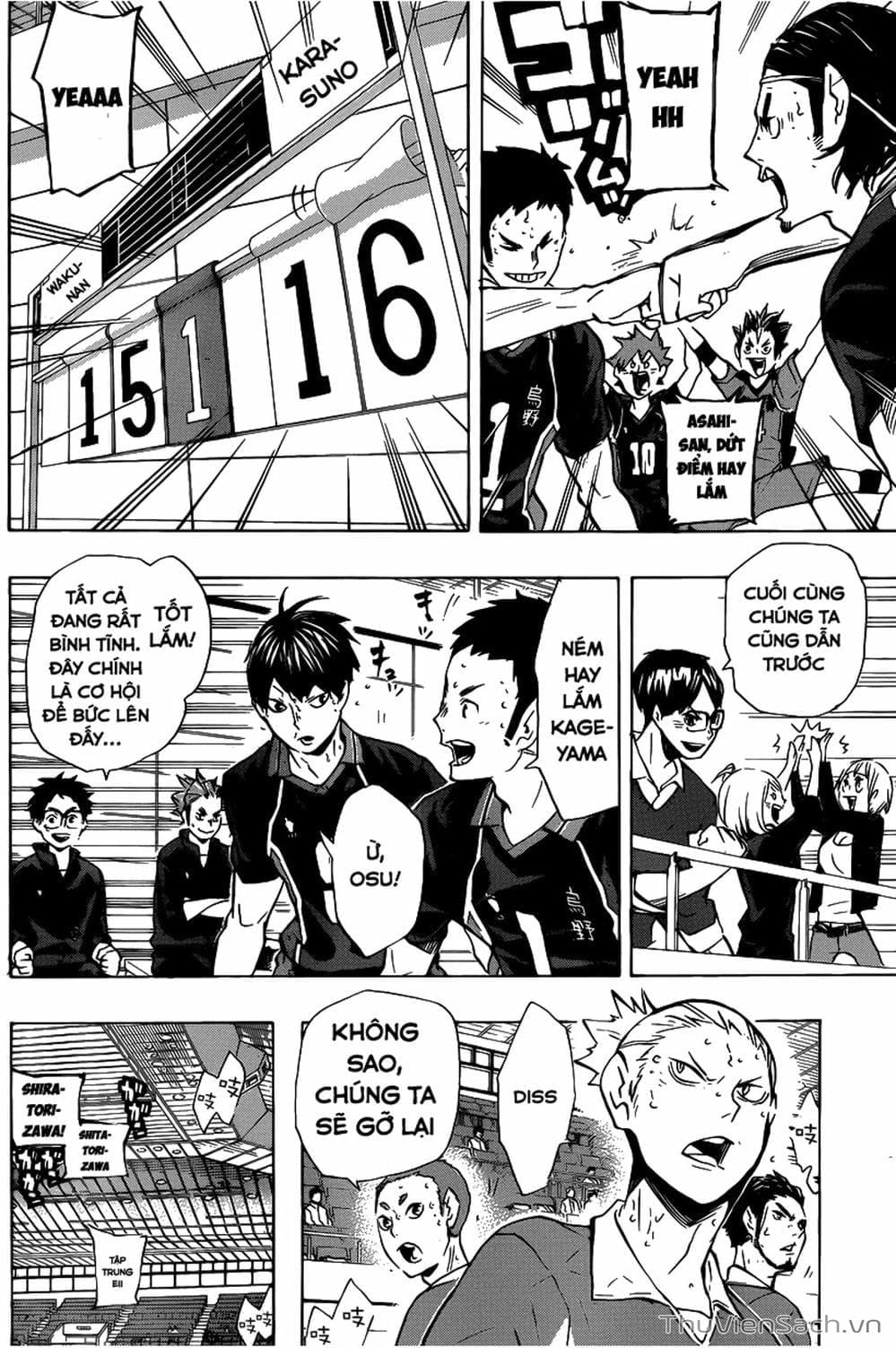 Truyện Tranh Vua Bóng Chuyền Haikyuu trang 6