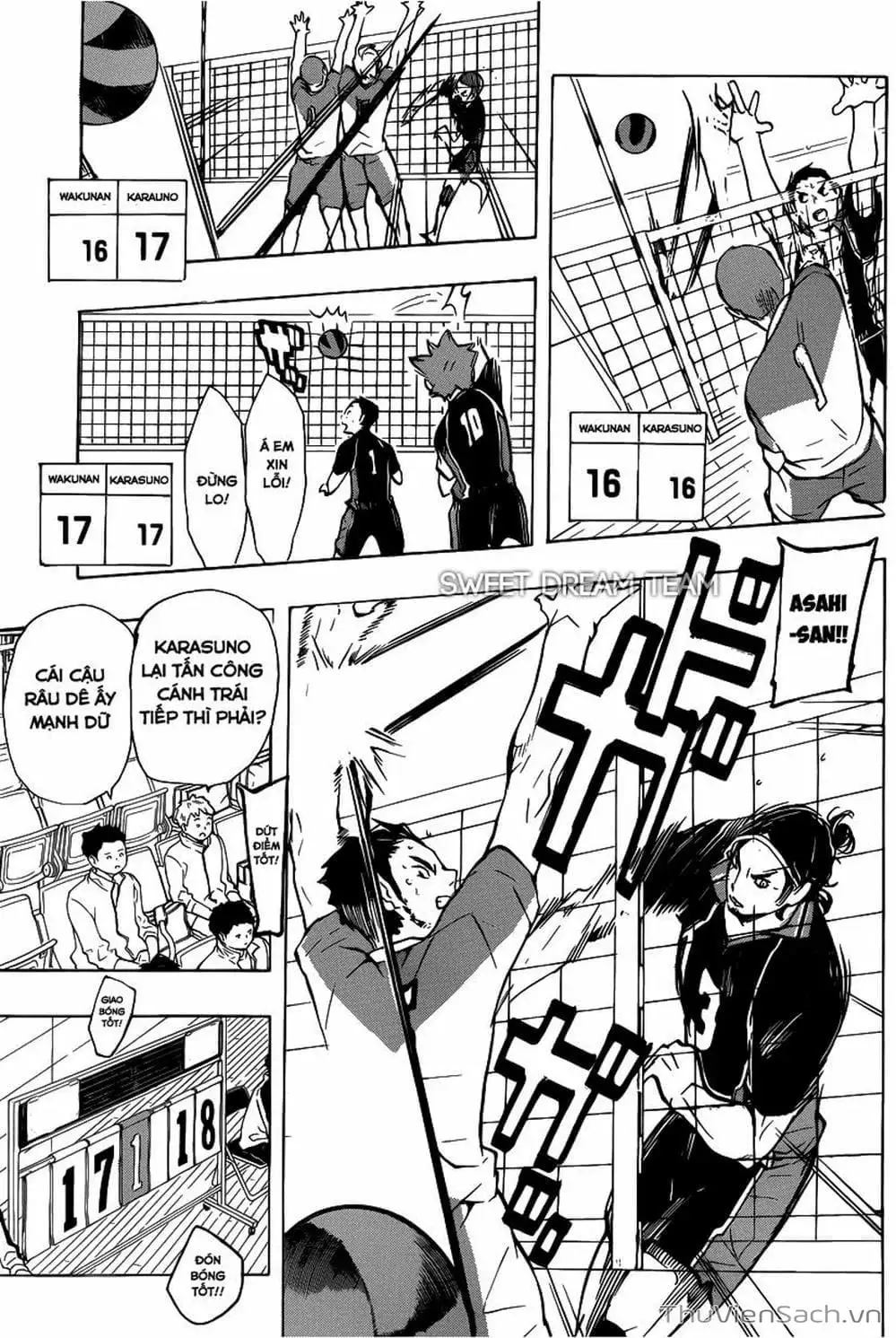 Truyện Tranh Vua Bóng Chuyền Haikyuu trang 6