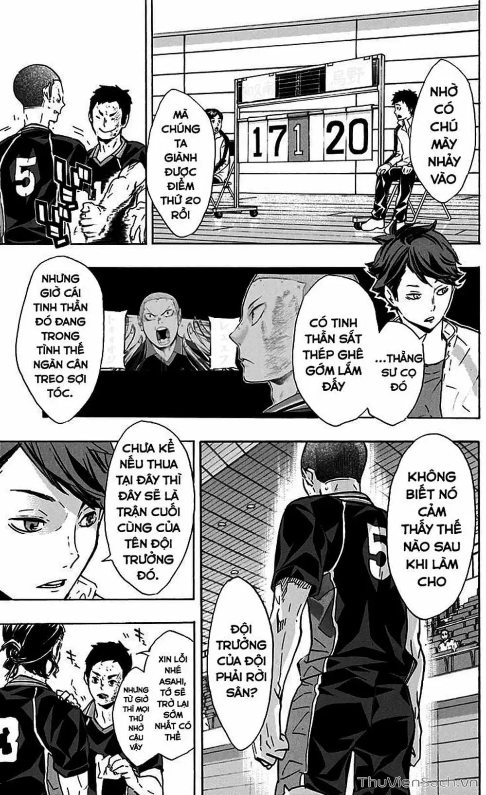 Truyện Tranh Vua Bóng Chuyền Haikyuu trang 6