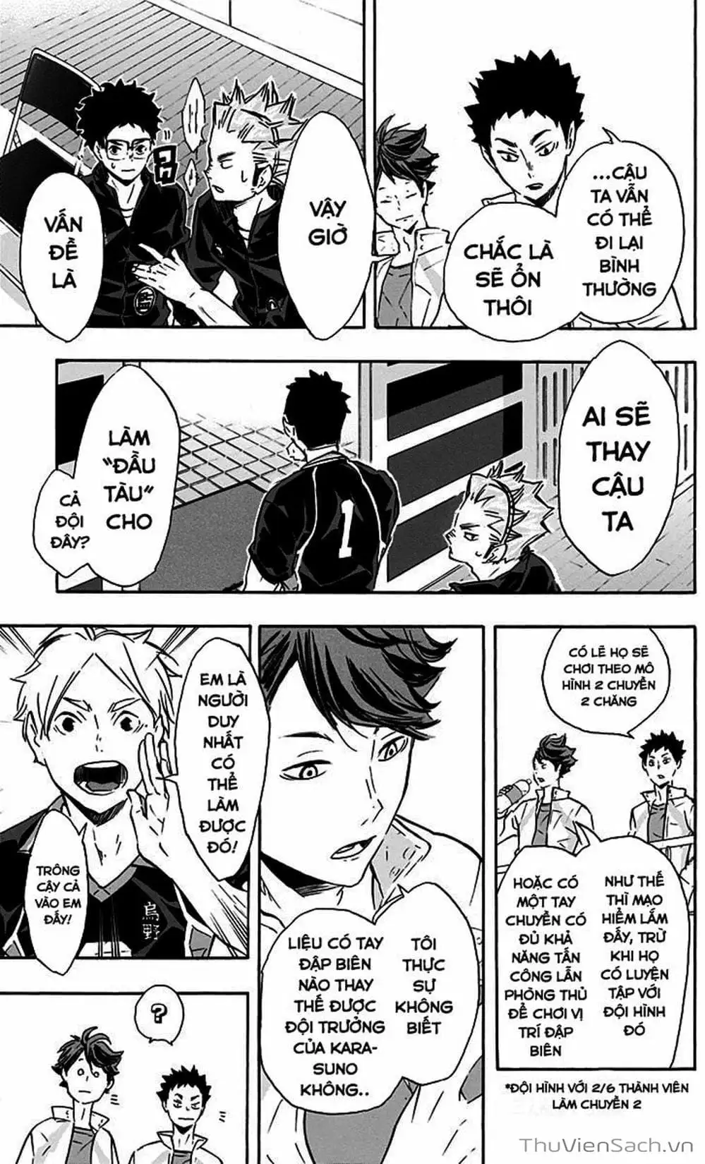 Truyện Tranh Vua Bóng Chuyền Haikyuu trang 6