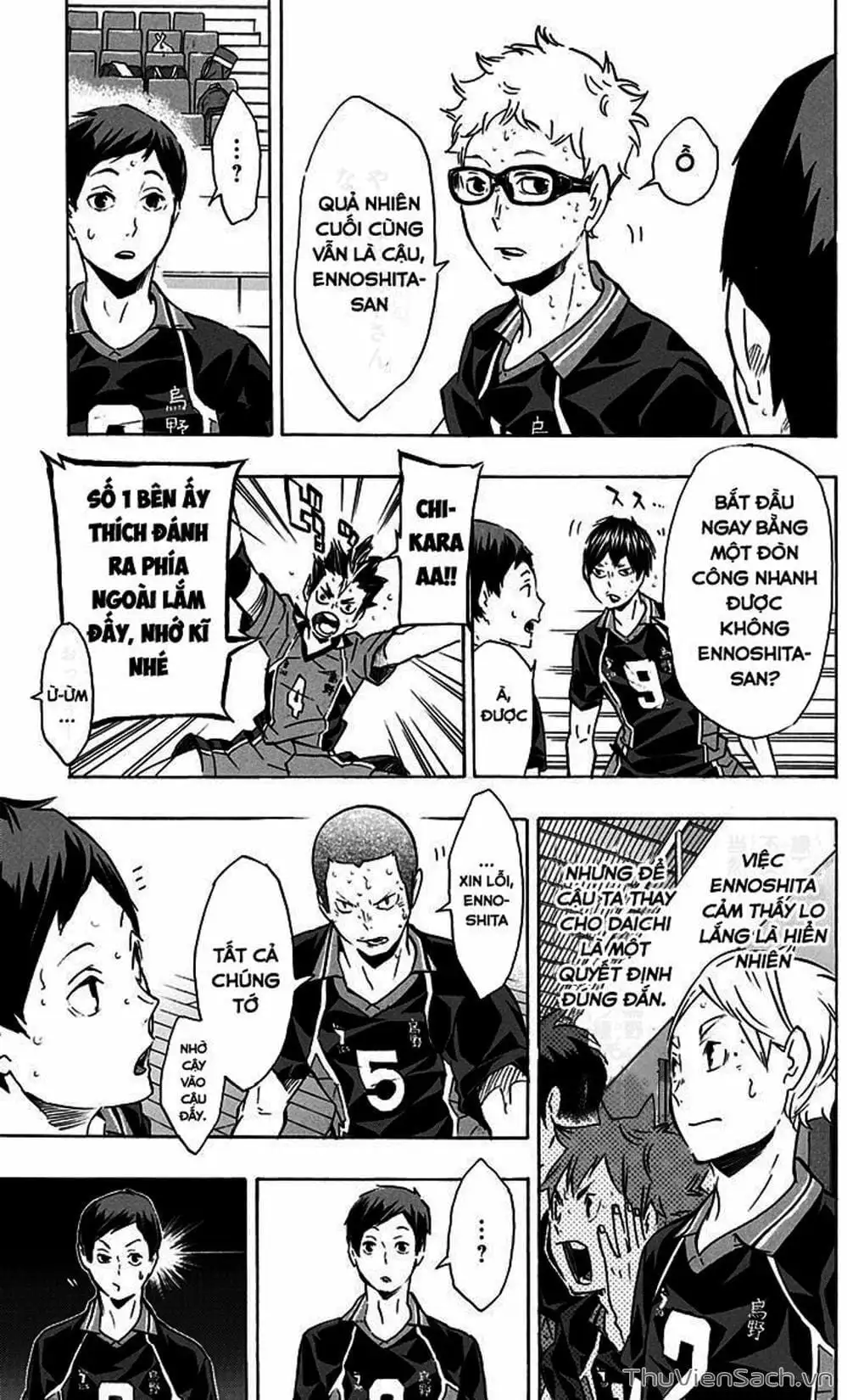 Truyện Tranh Vua Bóng Chuyền Haikyuu trang 6