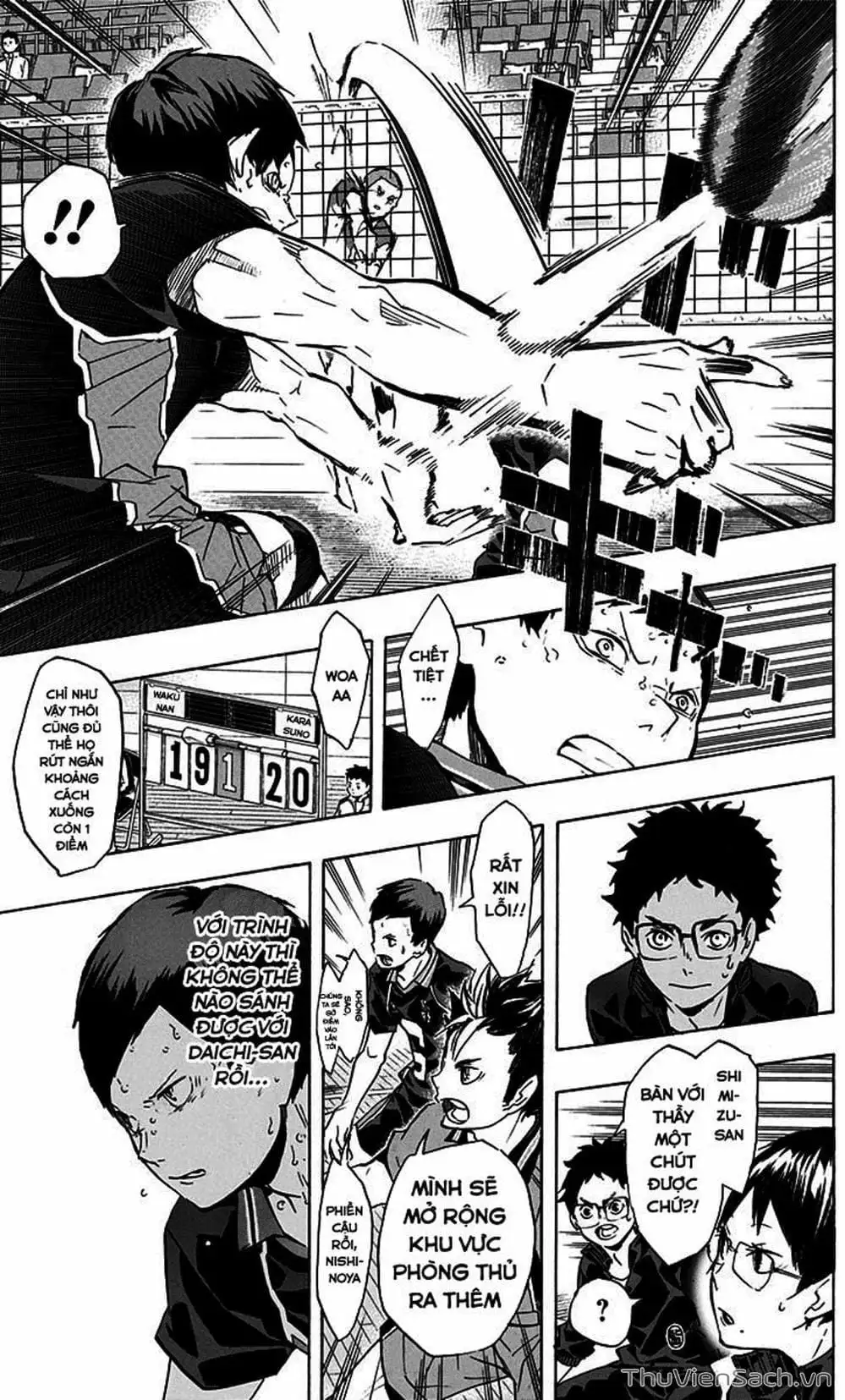 Truyện Tranh Vua Bóng Chuyền Haikyuu trang 6